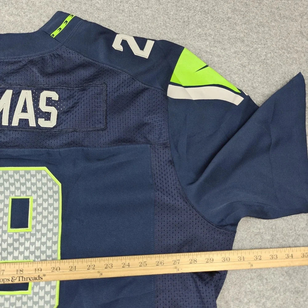 Seattle Seahawks Jersey Mens 60 Blue NFL Football Nike On Field Earl Thomas 29
